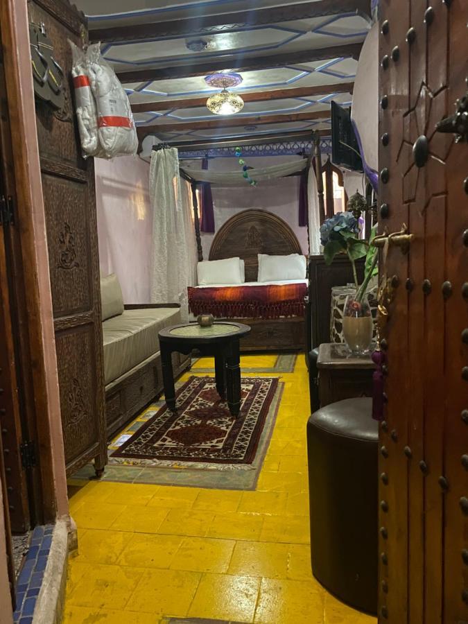 Riad Azurite Chefchaouen Luaran gambar