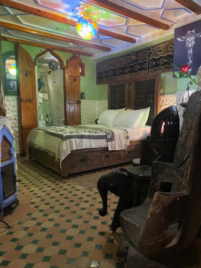 Riad Azurite Chefchaouen Luaran gambar