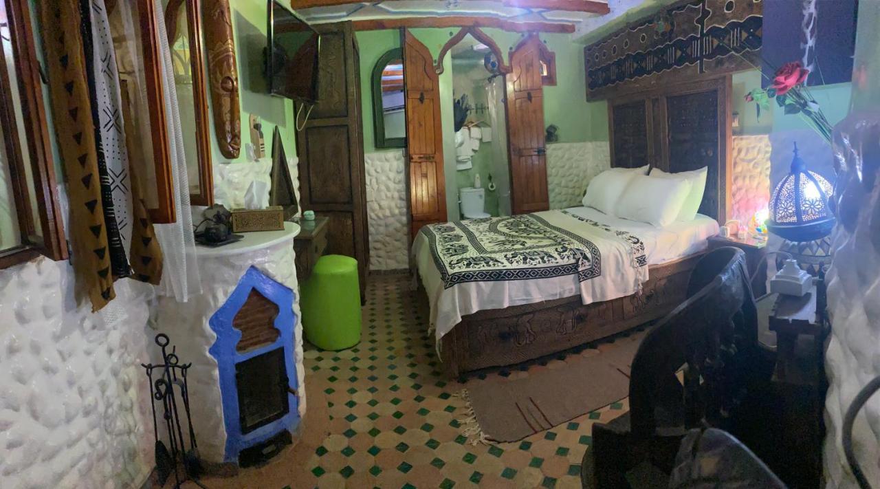 Riad Azurite Chefchaouen Luaran gambar