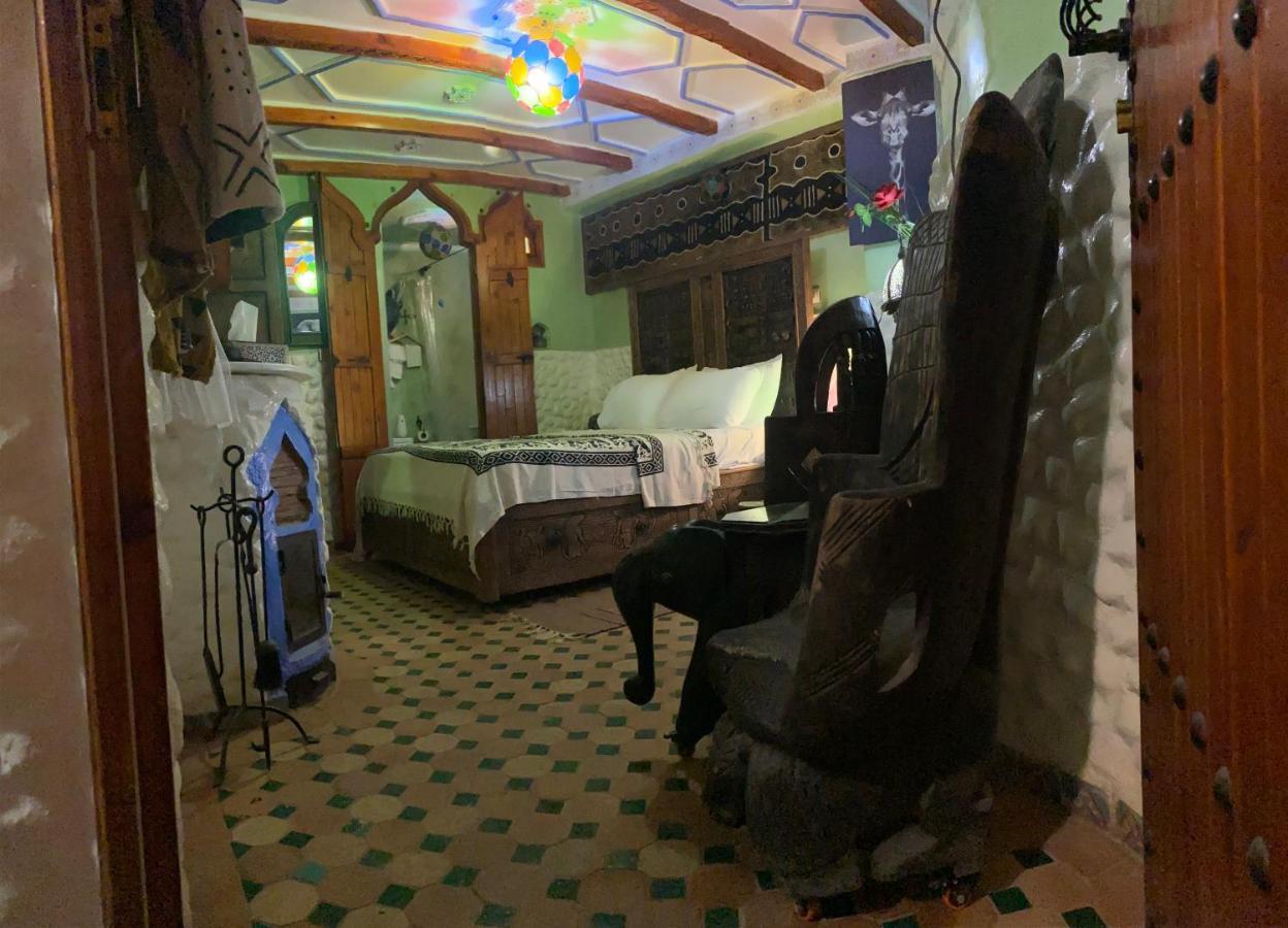 Riad Azurite Chefchaouen Luaran gambar