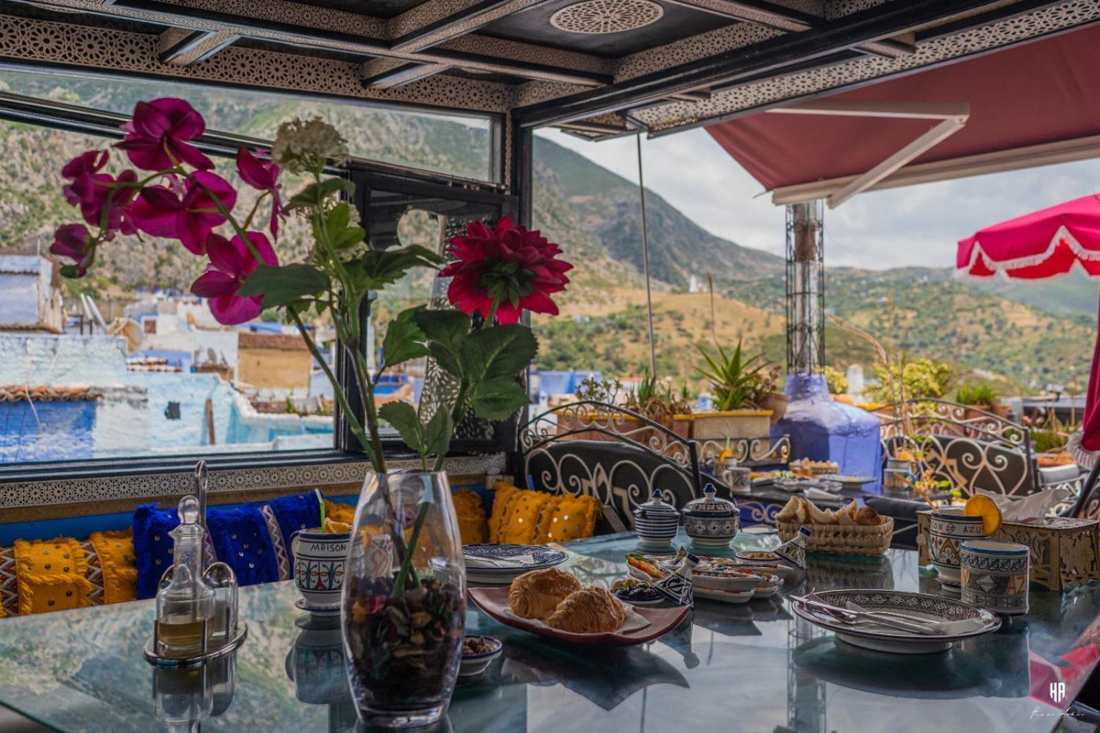 Riad Azurite Chefchaouen Luaran gambar