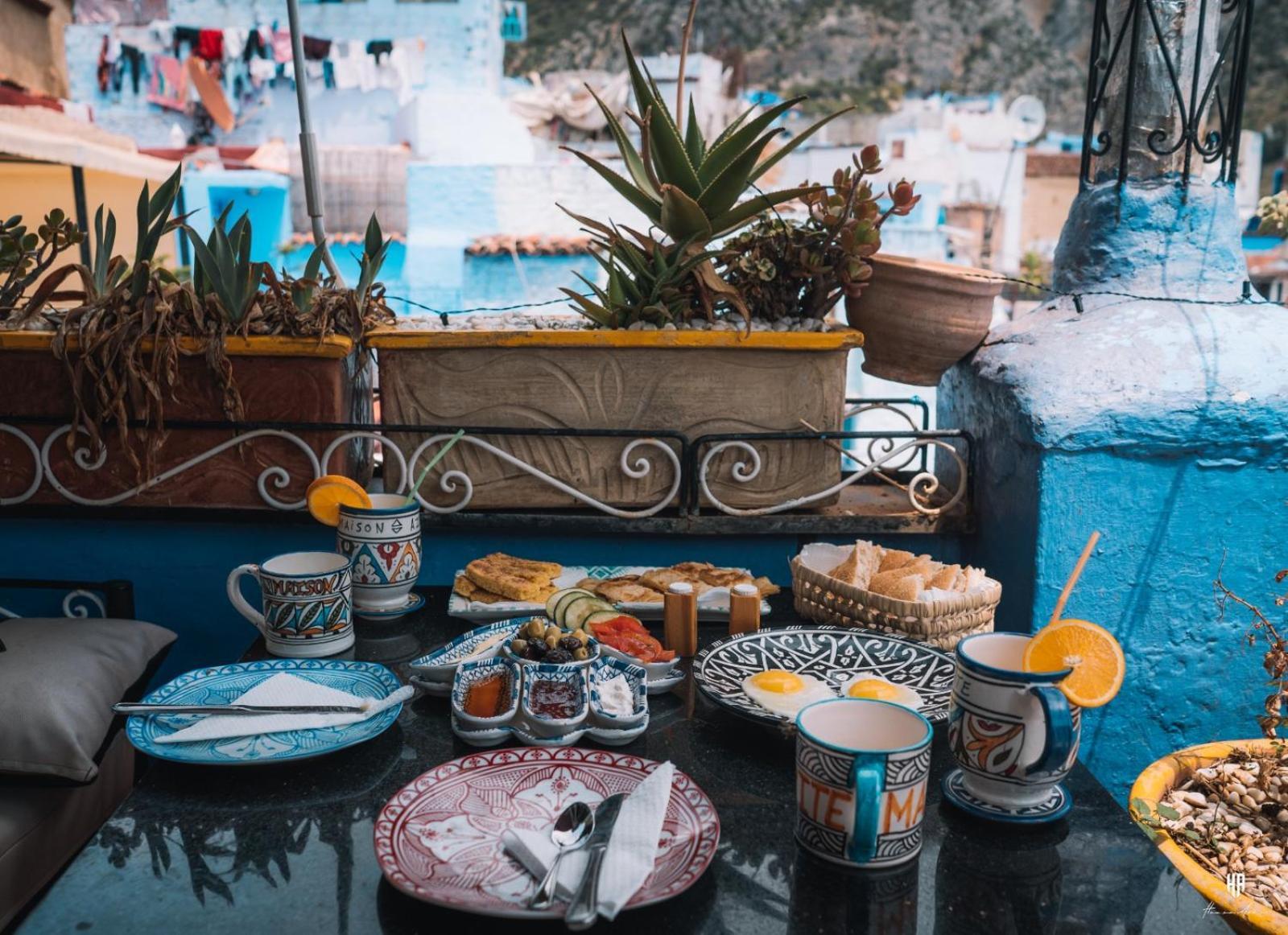 Riad Azurite Chefchaouen Luaran gambar