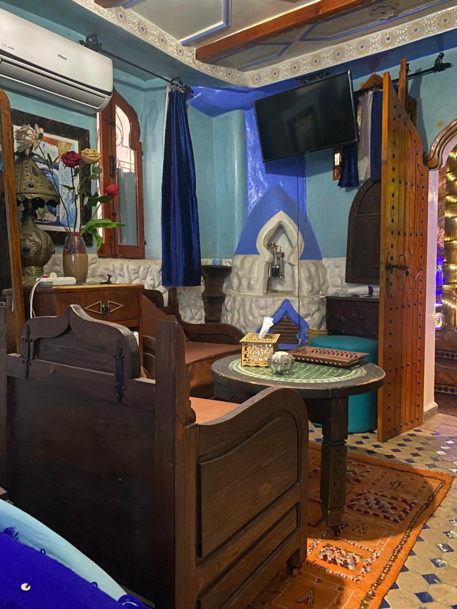 Riad Azurite Chefchaouen Luaran gambar