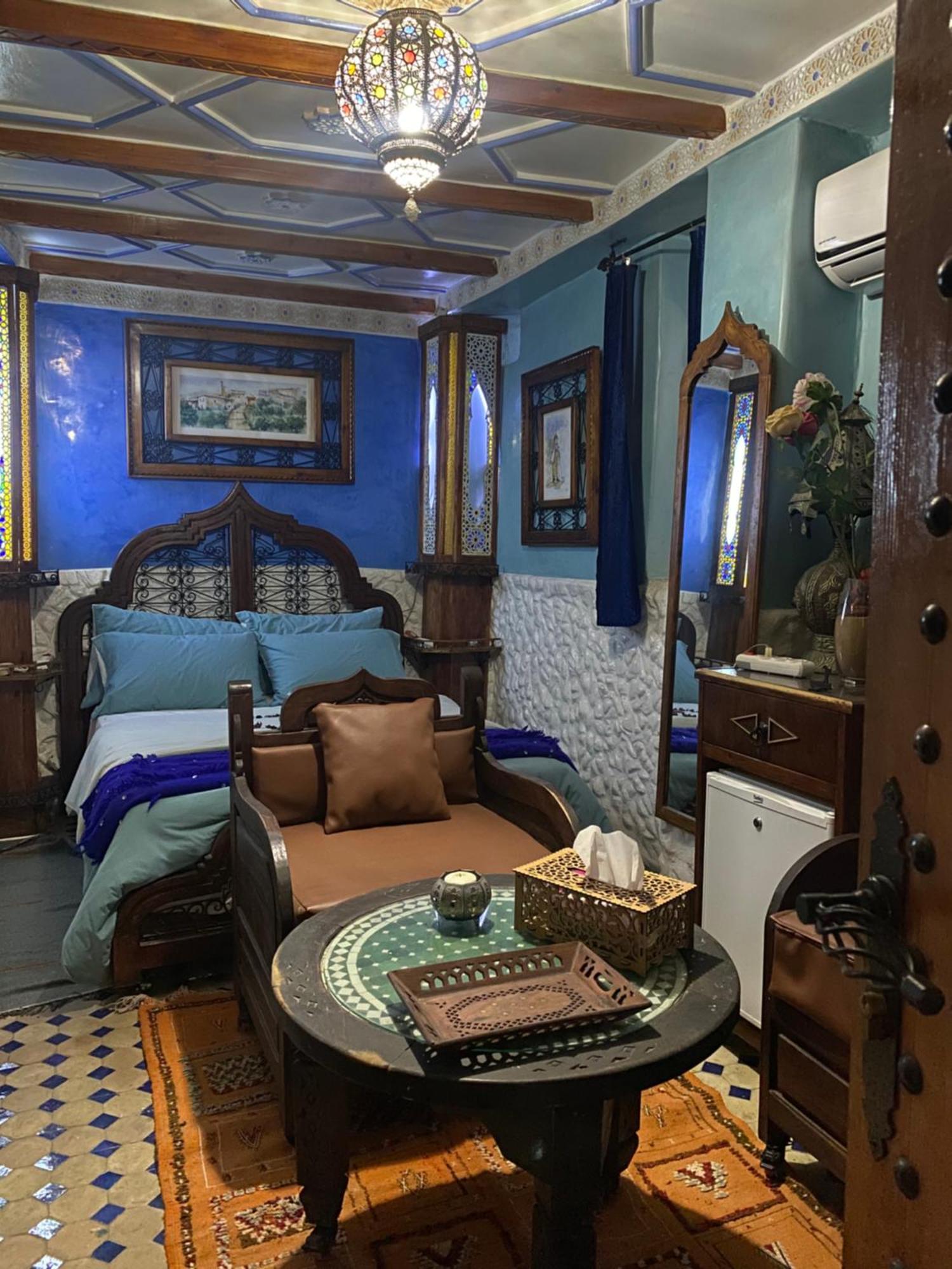 Riad Azurite Chefchaouen Luaran gambar
