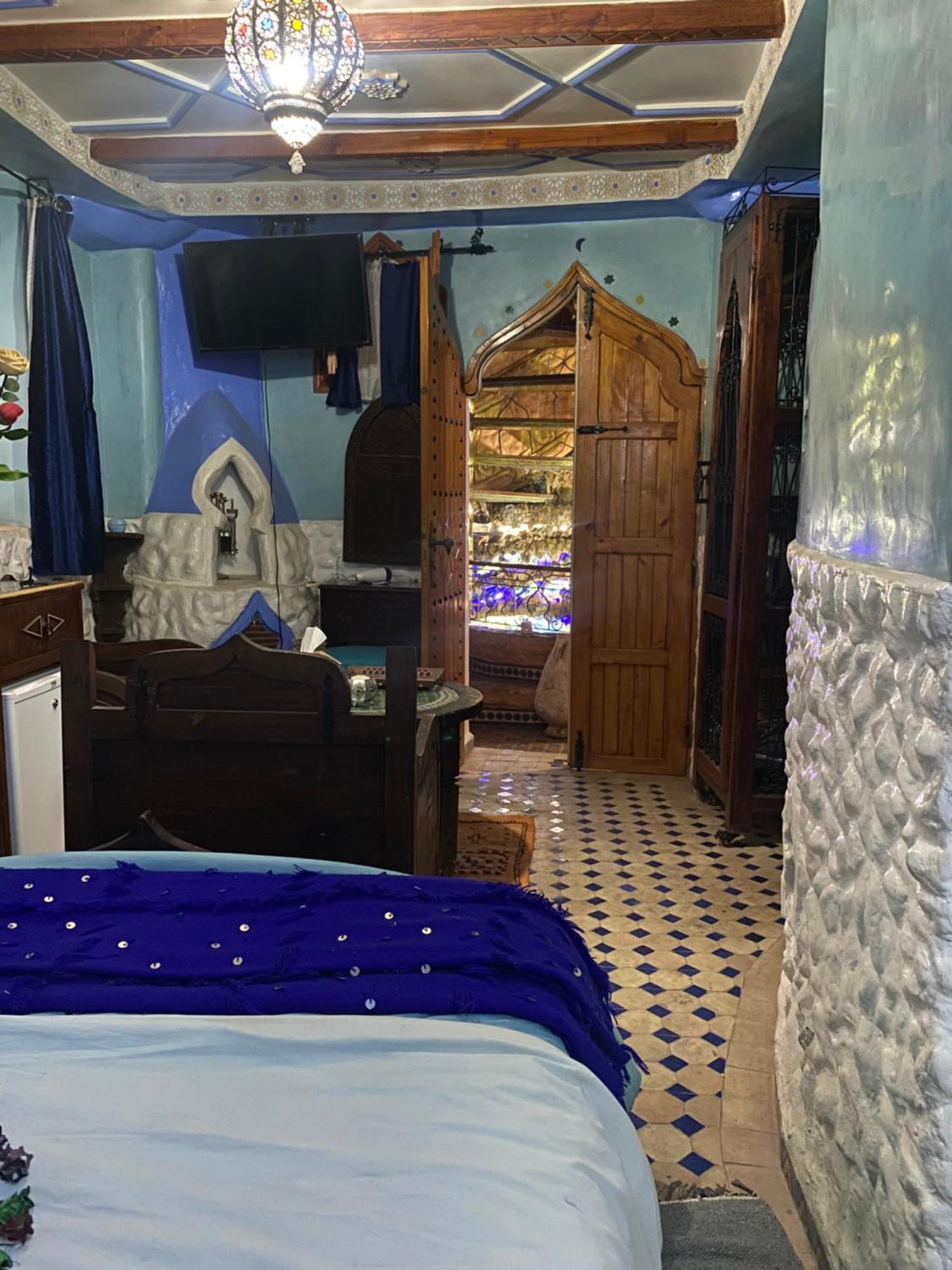 Riad Azurite Chefchaouen Luaran gambar